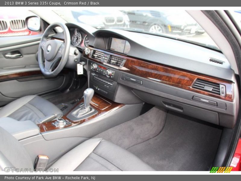 Crimson Red / Black 2013 BMW 3 Series 335i Coupe