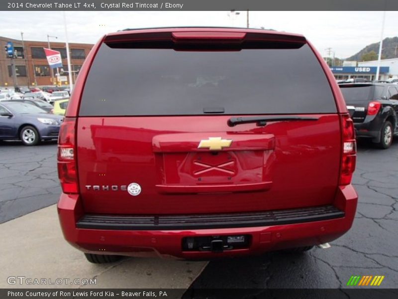 Crystal Red Tintcoat / Ebony 2014 Chevrolet Tahoe LT 4x4