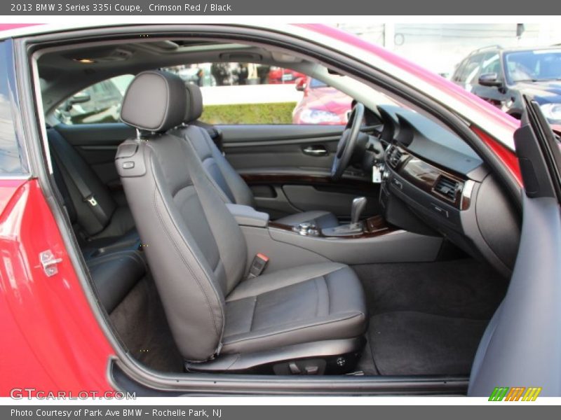 Crimson Red / Black 2013 BMW 3 Series 335i Coupe