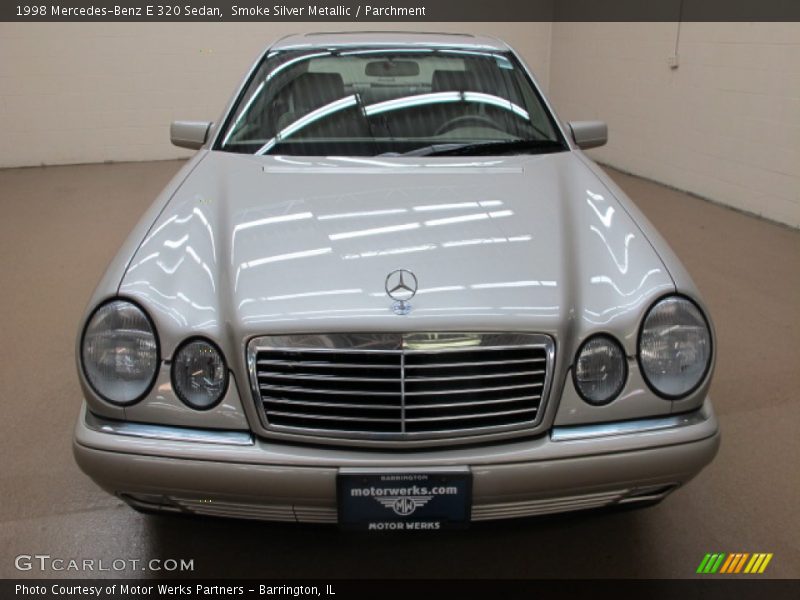 Smoke Silver Metallic / Parchment 1998 Mercedes-Benz E 320 Sedan