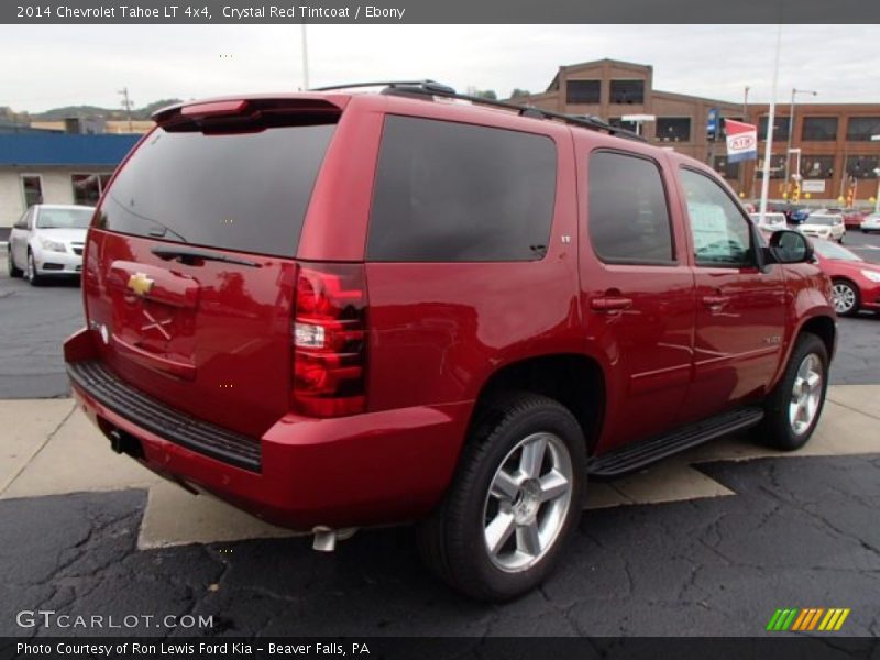 Crystal Red Tintcoat / Ebony 2014 Chevrolet Tahoe LT 4x4