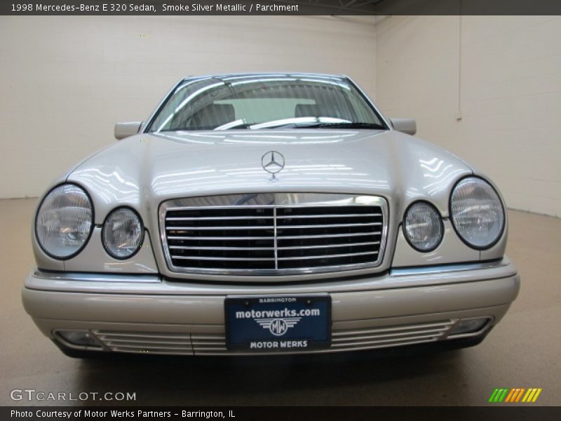 Smoke Silver Metallic / Parchment 1998 Mercedes-Benz E 320 Sedan