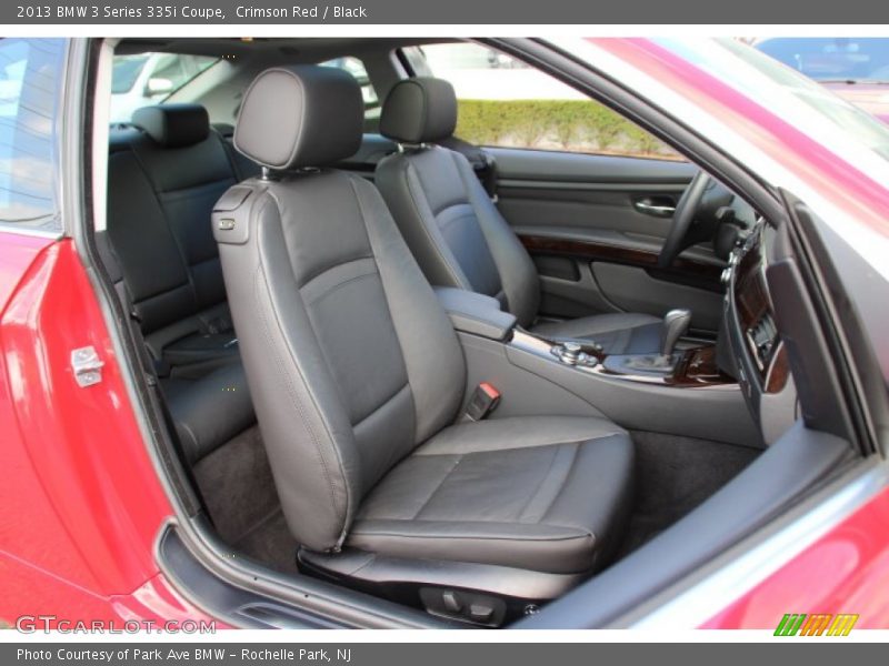 Crimson Red / Black 2013 BMW 3 Series 335i Coupe