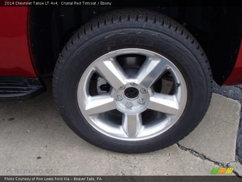 Crystal Red Tintcoat / Ebony 2014 Chevrolet Tahoe LT 4x4