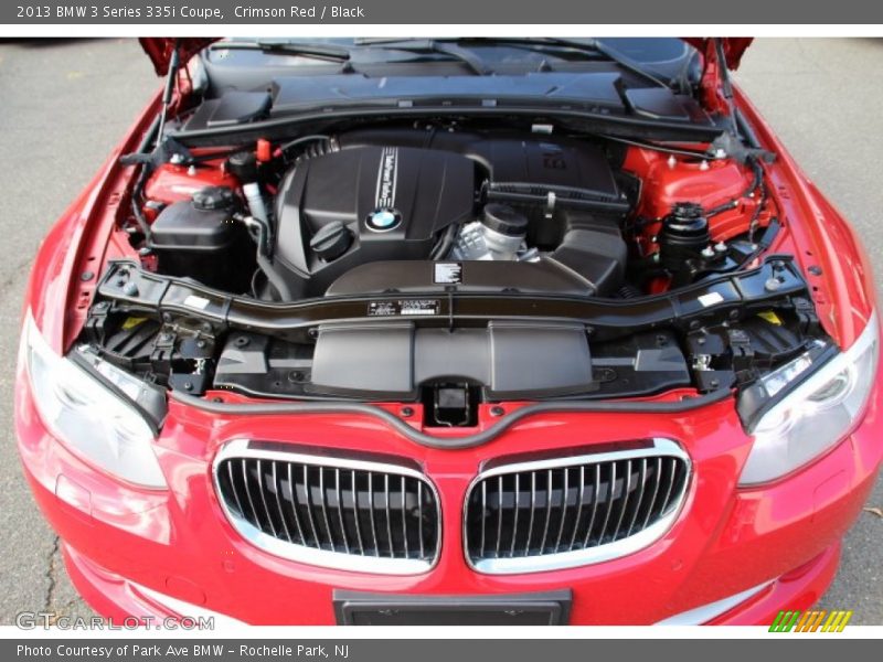 Crimson Red / Black 2013 BMW 3 Series 335i Coupe