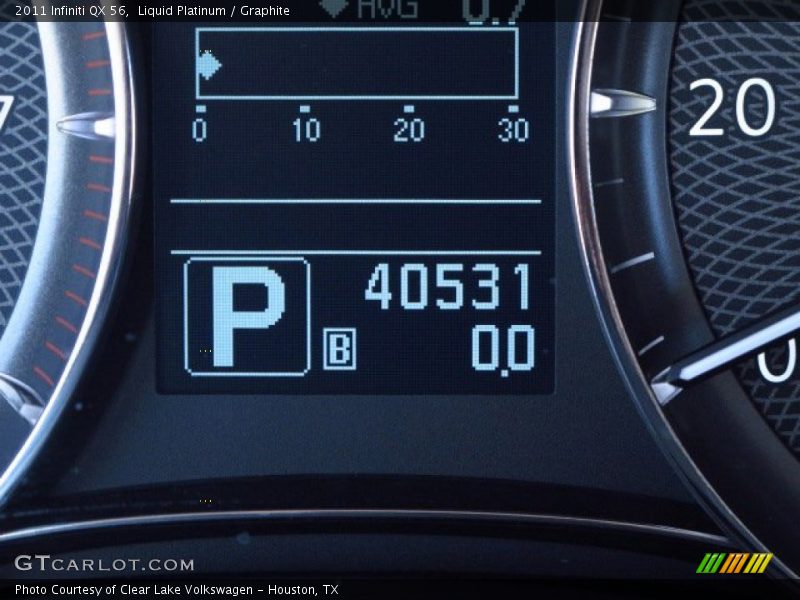 Liquid Platinum / Graphite 2011 Infiniti QX 56