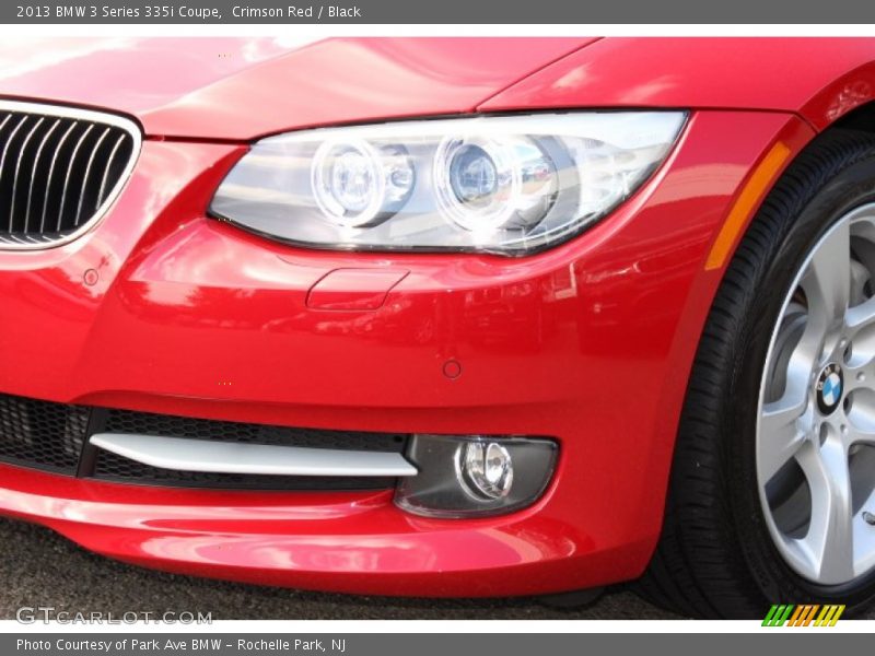 Crimson Red / Black 2013 BMW 3 Series 335i Coupe