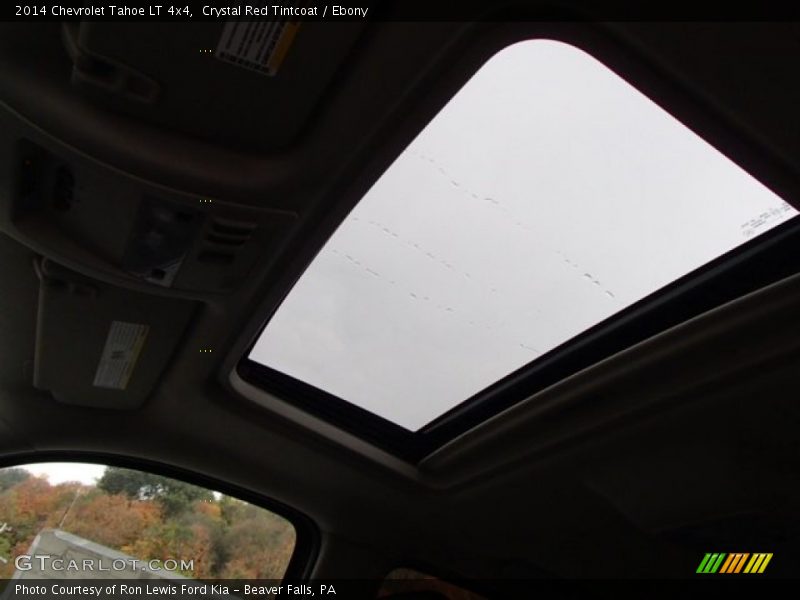 Crystal Red Tintcoat / Ebony 2014 Chevrolet Tahoe LT 4x4