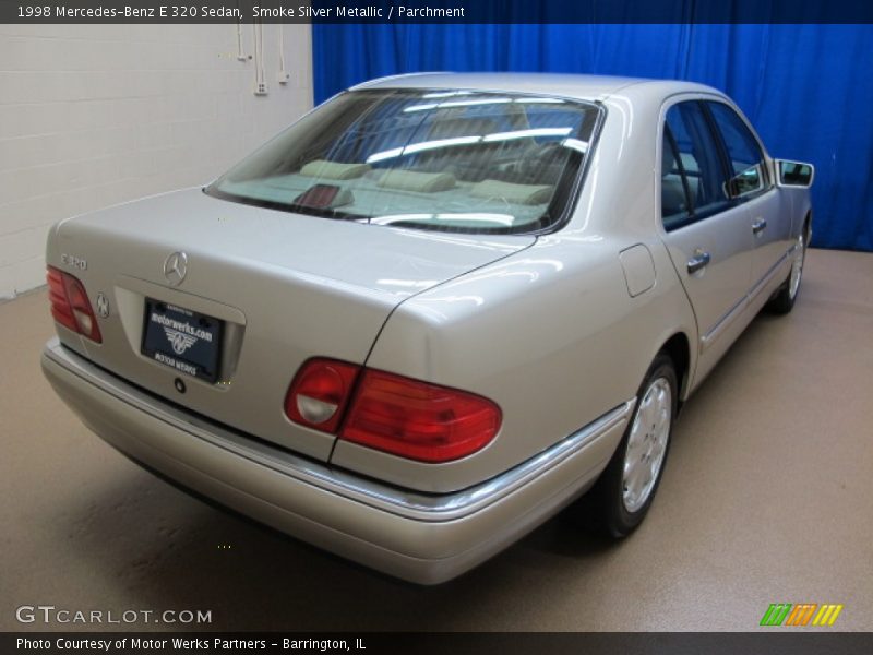 Smoke Silver Metallic / Parchment 1998 Mercedes-Benz E 320 Sedan