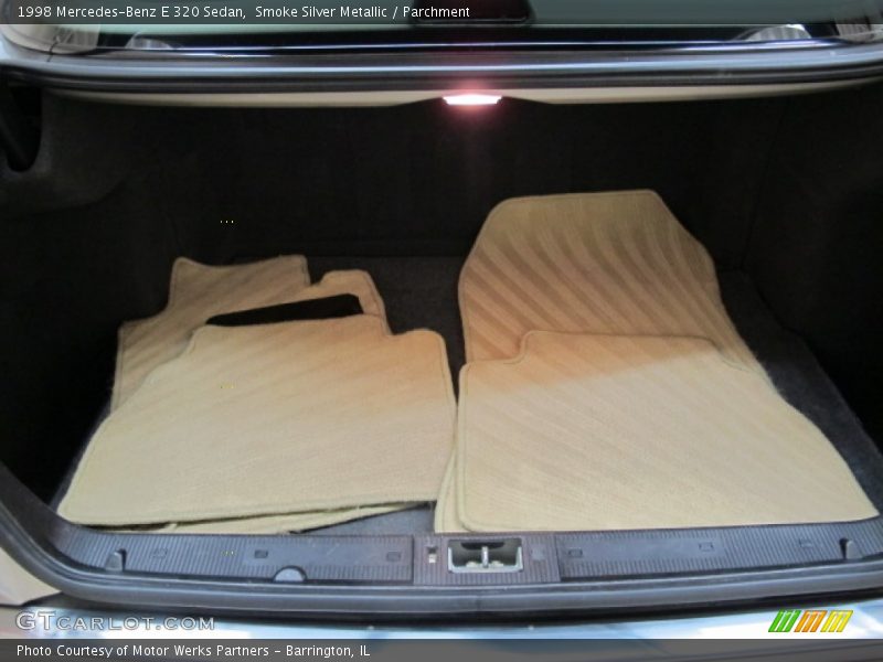 Smoke Silver Metallic / Parchment 1998 Mercedes-Benz E 320 Sedan