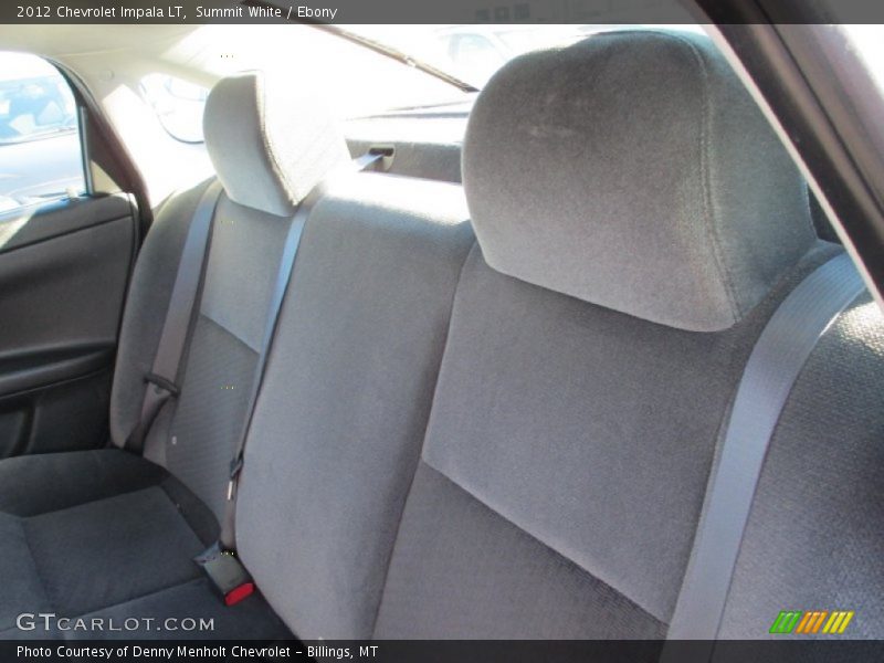 Summit White / Ebony 2012 Chevrolet Impala LT