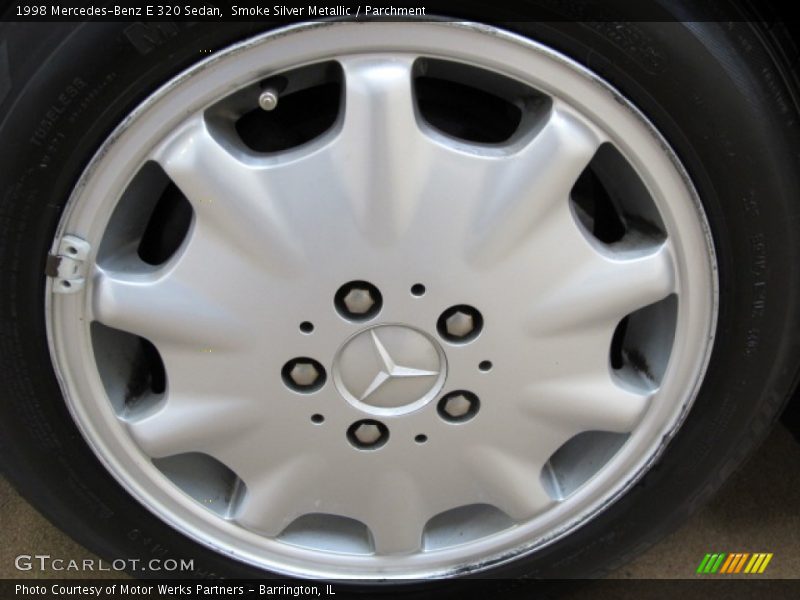 Smoke Silver Metallic / Parchment 1998 Mercedes-Benz E 320 Sedan