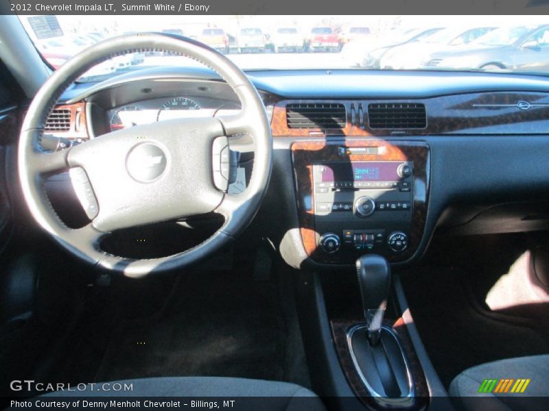 Summit White / Ebony 2012 Chevrolet Impala LT
