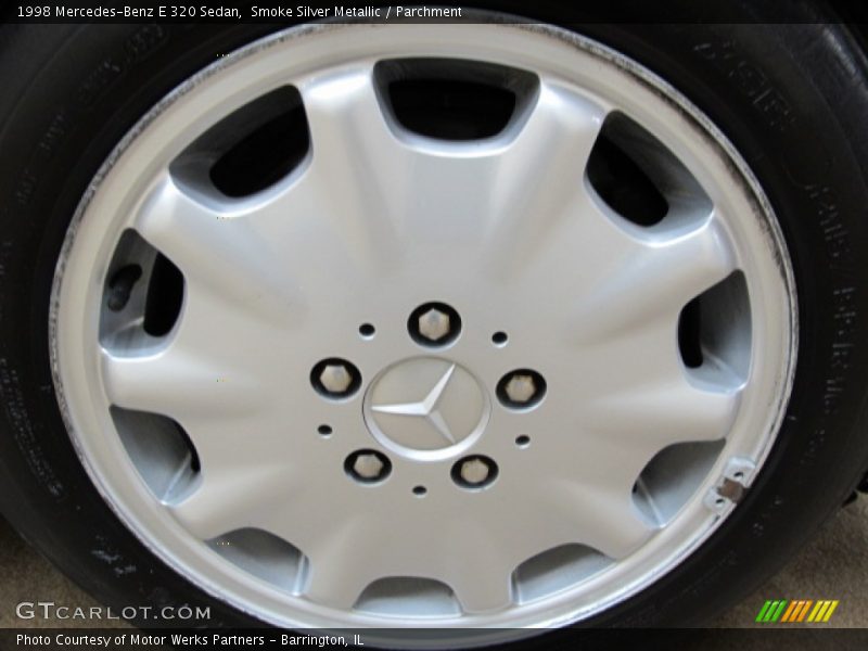 Smoke Silver Metallic / Parchment 1998 Mercedes-Benz E 320 Sedan