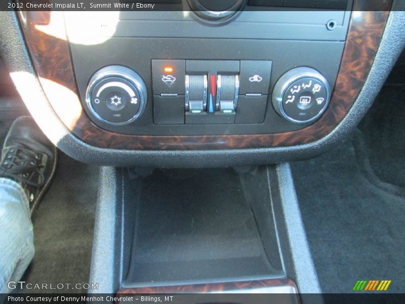 Summit White / Ebony 2012 Chevrolet Impala LT