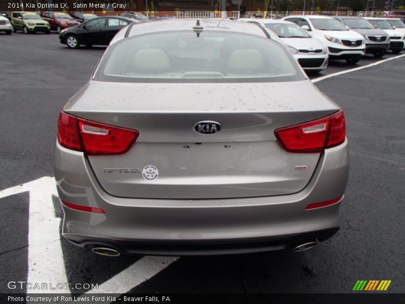 Satin Metal / Gray 2014 Kia Optima LX