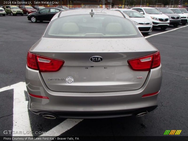 Satin Metal / Gray 2014 Kia Optima LX