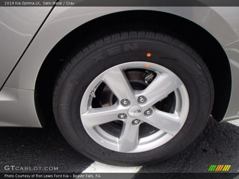 Satin Metal / Gray 2014 Kia Optima LX