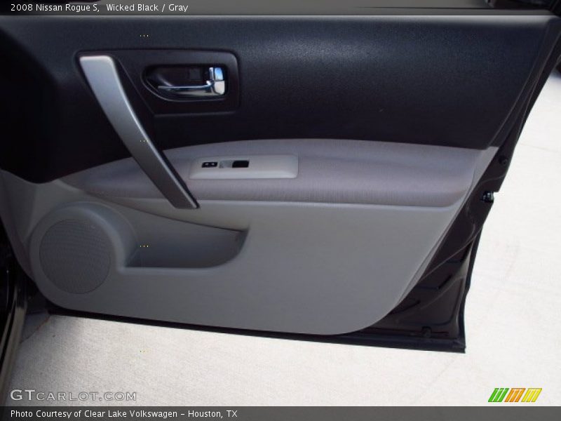 Wicked Black / Gray 2008 Nissan Rogue S