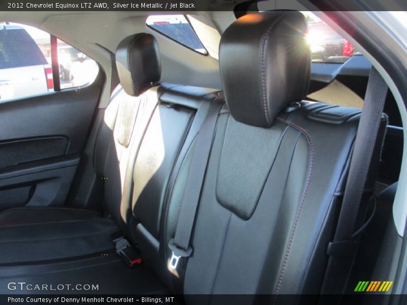 Silver Ice Metallic / Jet Black 2012 Chevrolet Equinox LTZ AWD