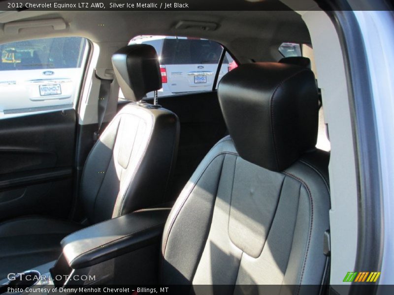 Silver Ice Metallic / Jet Black 2012 Chevrolet Equinox LTZ AWD