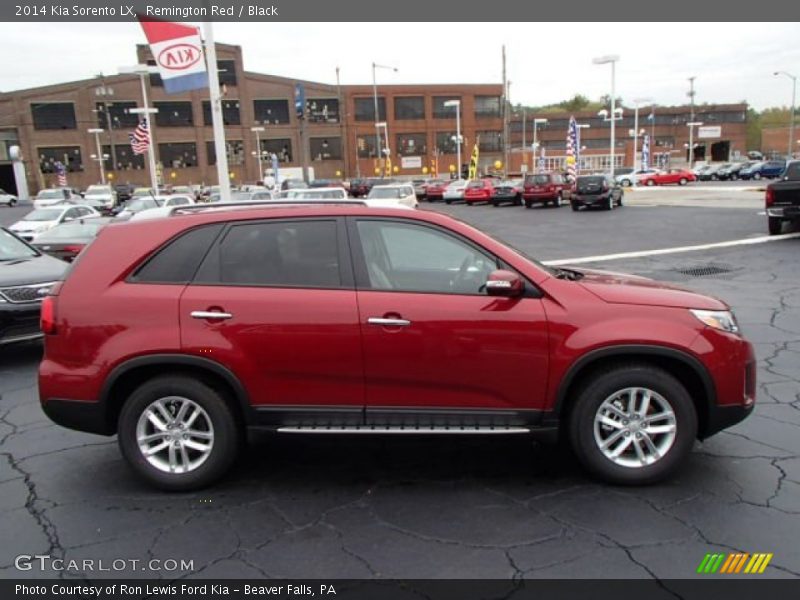 Remington Red / Black 2014 Kia Sorento LX