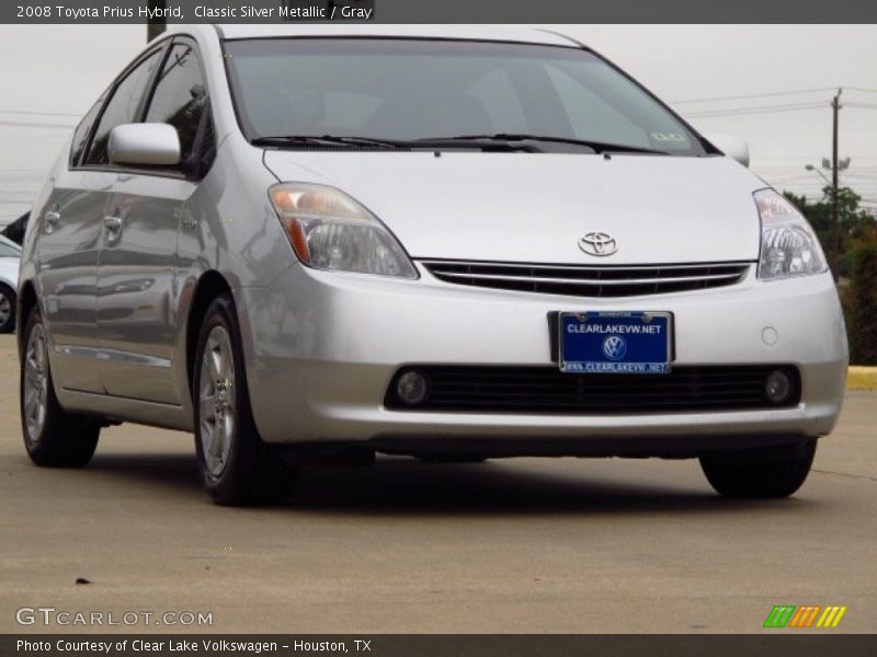 Classic Silver Metallic / Gray 2008 Toyota Prius Hybrid