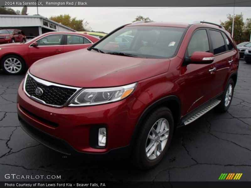 Remington Red / Black 2014 Kia Sorento LX