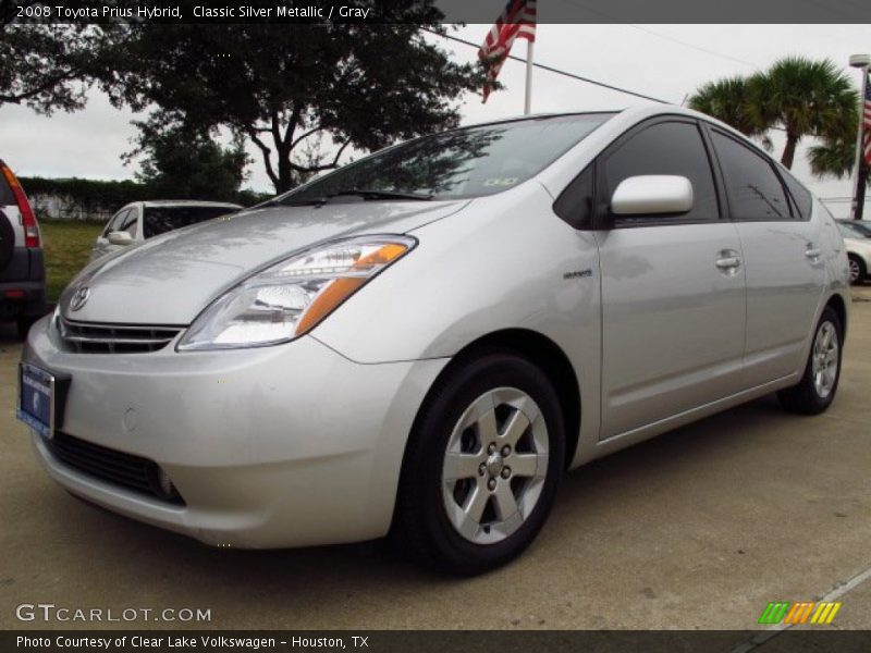 Classic Silver Metallic / Gray 2008 Toyota Prius Hybrid