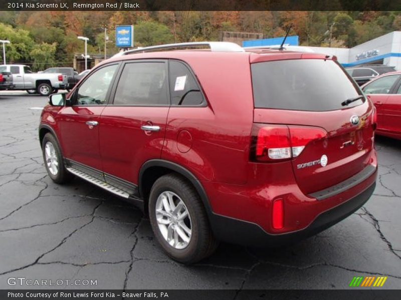 Remington Red / Black 2014 Kia Sorento LX