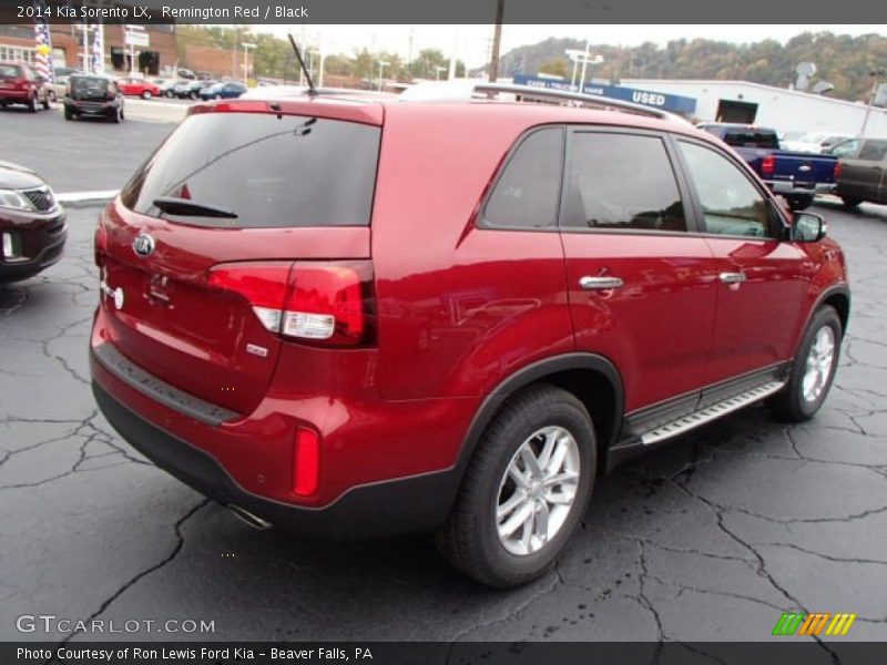 Remington Red / Black 2014 Kia Sorento LX