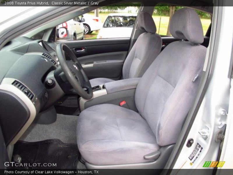 Classic Silver Metallic / Gray 2008 Toyota Prius Hybrid