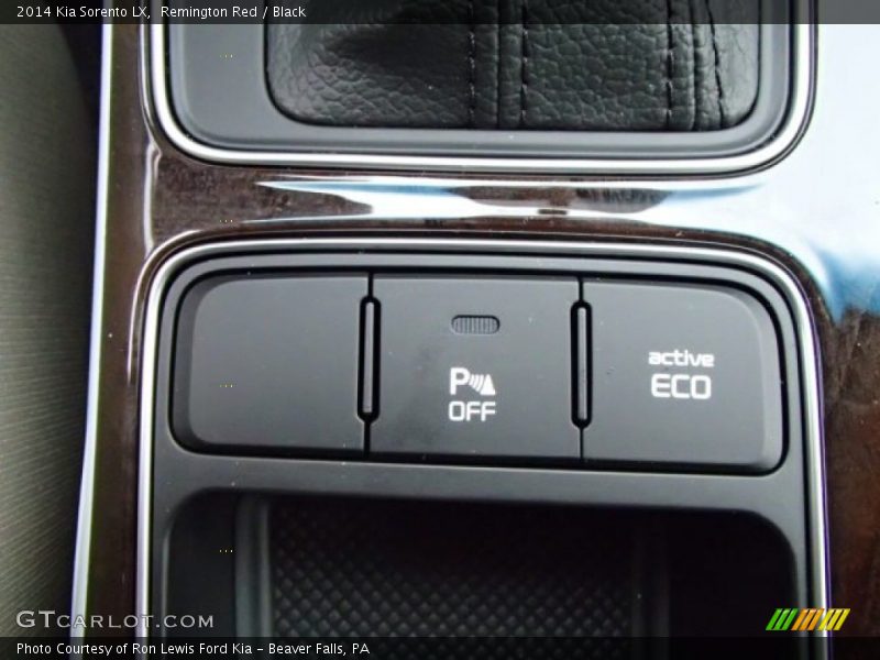 Controls of 2014 Sorento LX