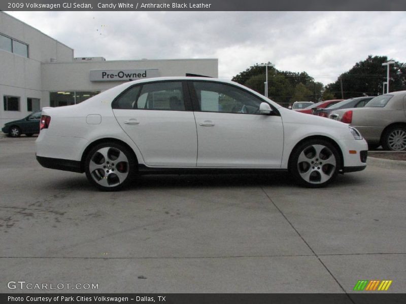 Candy White / Anthracite Black Leather 2009 Volkswagen GLI Sedan