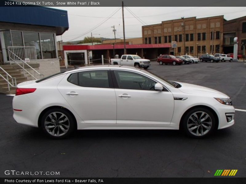  2014 Optima SX Turbo Snow White Pearl