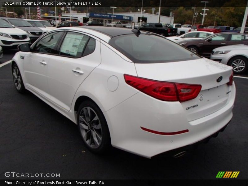  2014 Optima SX Turbo Snow White Pearl