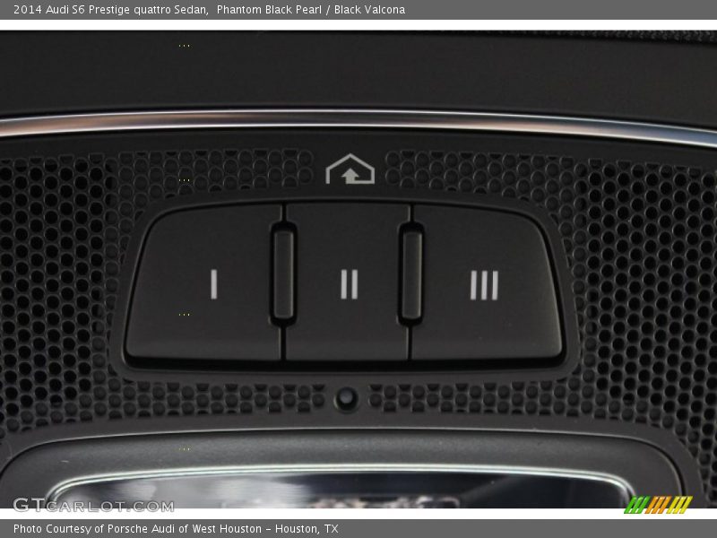 Phantom Black Pearl / Black Valcona 2014 Audi S6 Prestige quattro Sedan
