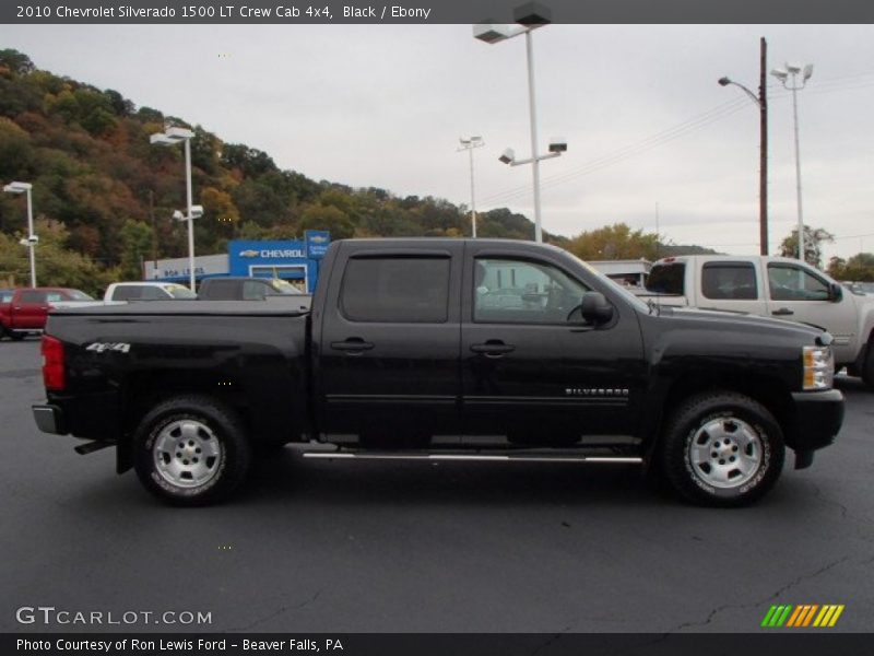 Black / Ebony 2010 Chevrolet Silverado 1500 LT Crew Cab 4x4