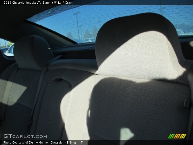 Summit White / Gray 2013 Chevrolet Impala LT