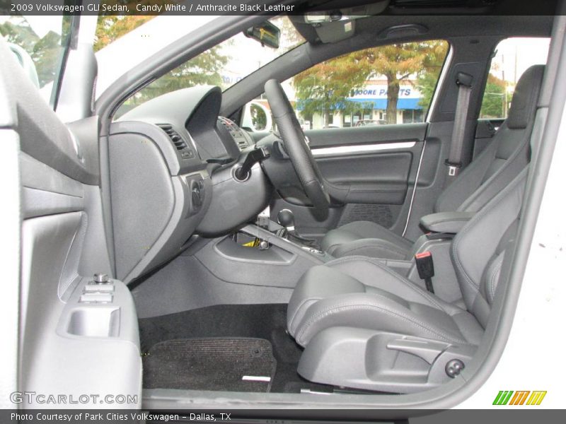 Candy White / Anthracite Black Leather 2009 Volkswagen GLI Sedan
