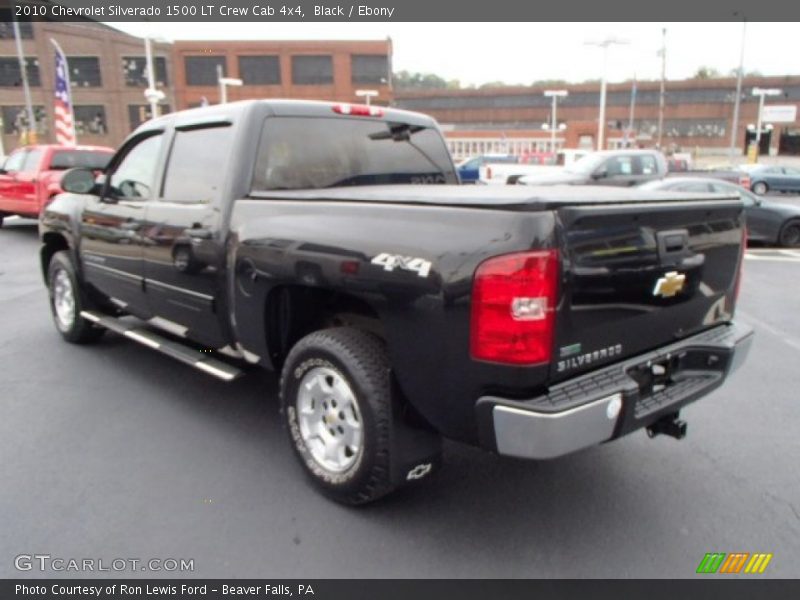 Black / Ebony 2010 Chevrolet Silverado 1500 LT Crew Cab 4x4