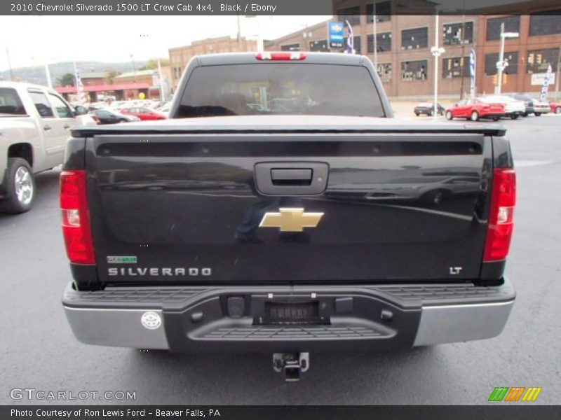 Black / Ebony 2010 Chevrolet Silverado 1500 LT Crew Cab 4x4