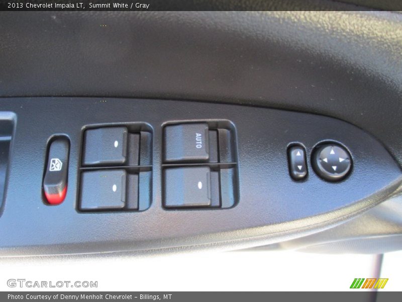 Summit White / Gray 2013 Chevrolet Impala LT