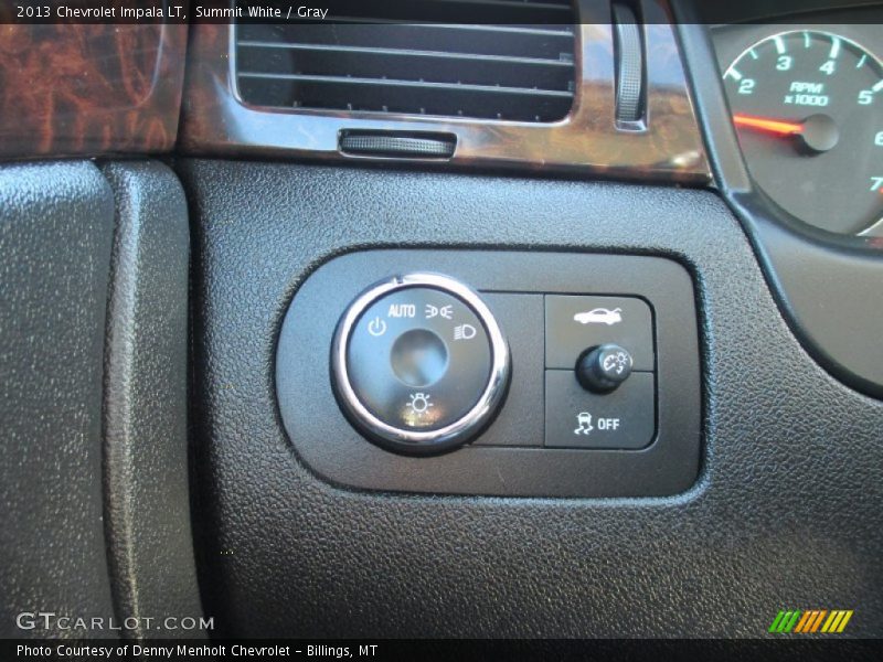 Summit White / Gray 2013 Chevrolet Impala LT