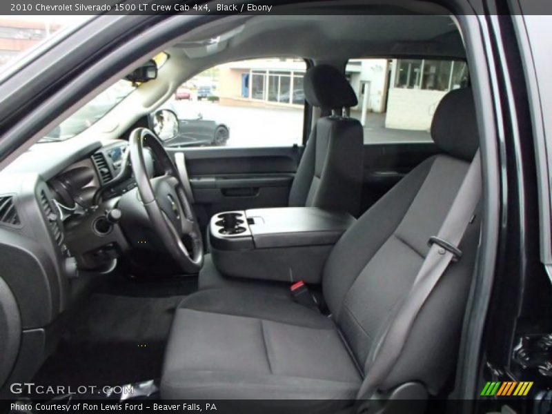 Black / Ebony 2010 Chevrolet Silverado 1500 LT Crew Cab 4x4