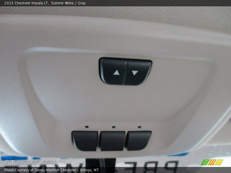 Summit White / Gray 2013 Chevrolet Impala LT