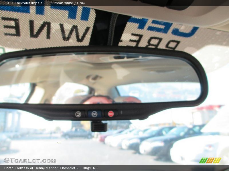 Summit White / Gray 2013 Chevrolet Impala LT