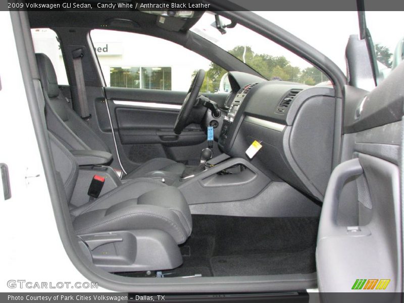 Candy White / Anthracite Black Leather 2009 Volkswagen GLI Sedan