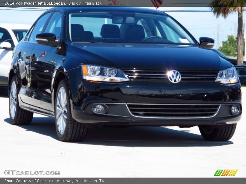 Black / Titan Black 2014 Volkswagen Jetta SEL Sedan