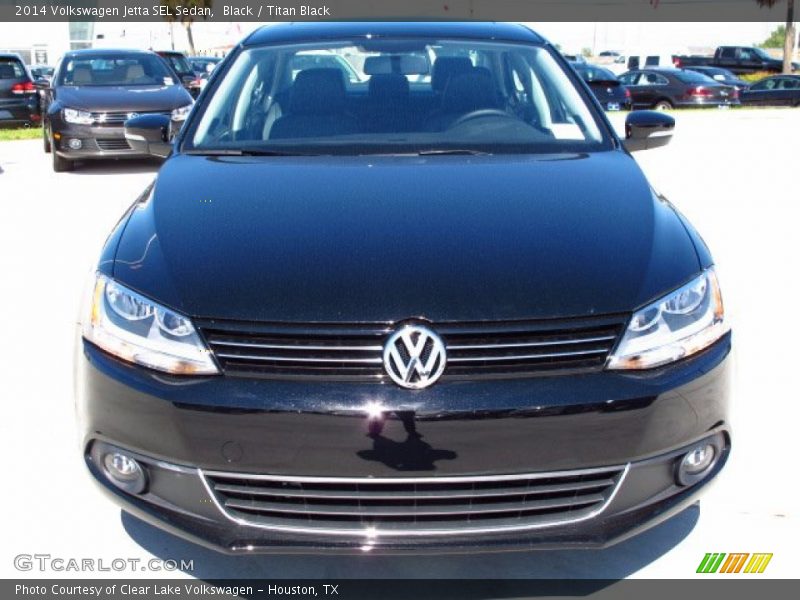 Black / Titan Black 2014 Volkswagen Jetta SEL Sedan
